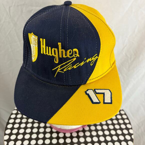 Hughes Racing Vintage Embroidered MIKE CIOCHETTI JR #17 Snapback Hat Blade - Picture 1 of 6